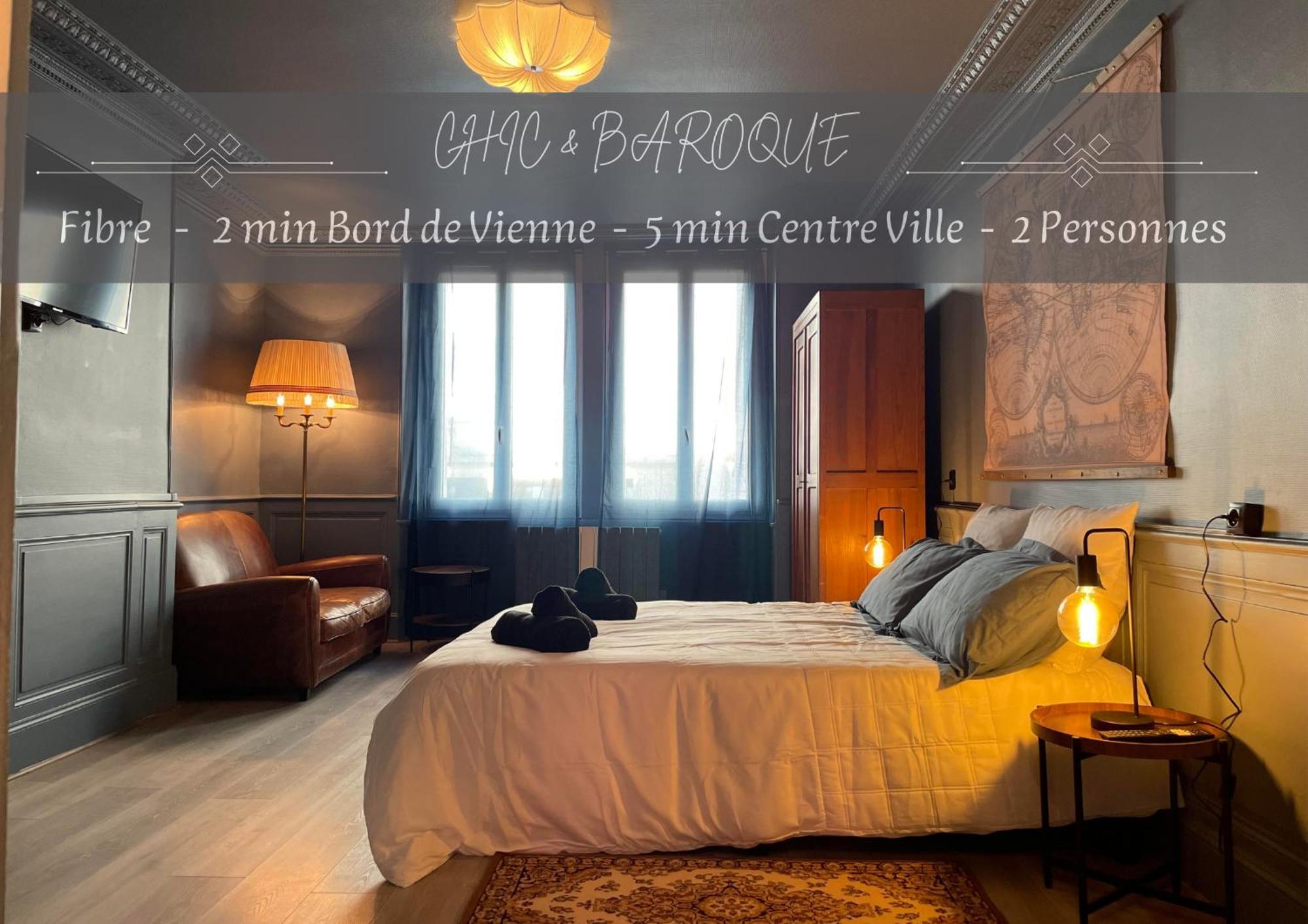 Appartement Chic & Baroque 5 Min Centre Ville Et Bord De Vienne Лимож Экстерьер фото